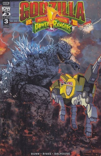 Godzilla power rangers 3 - godzilla,